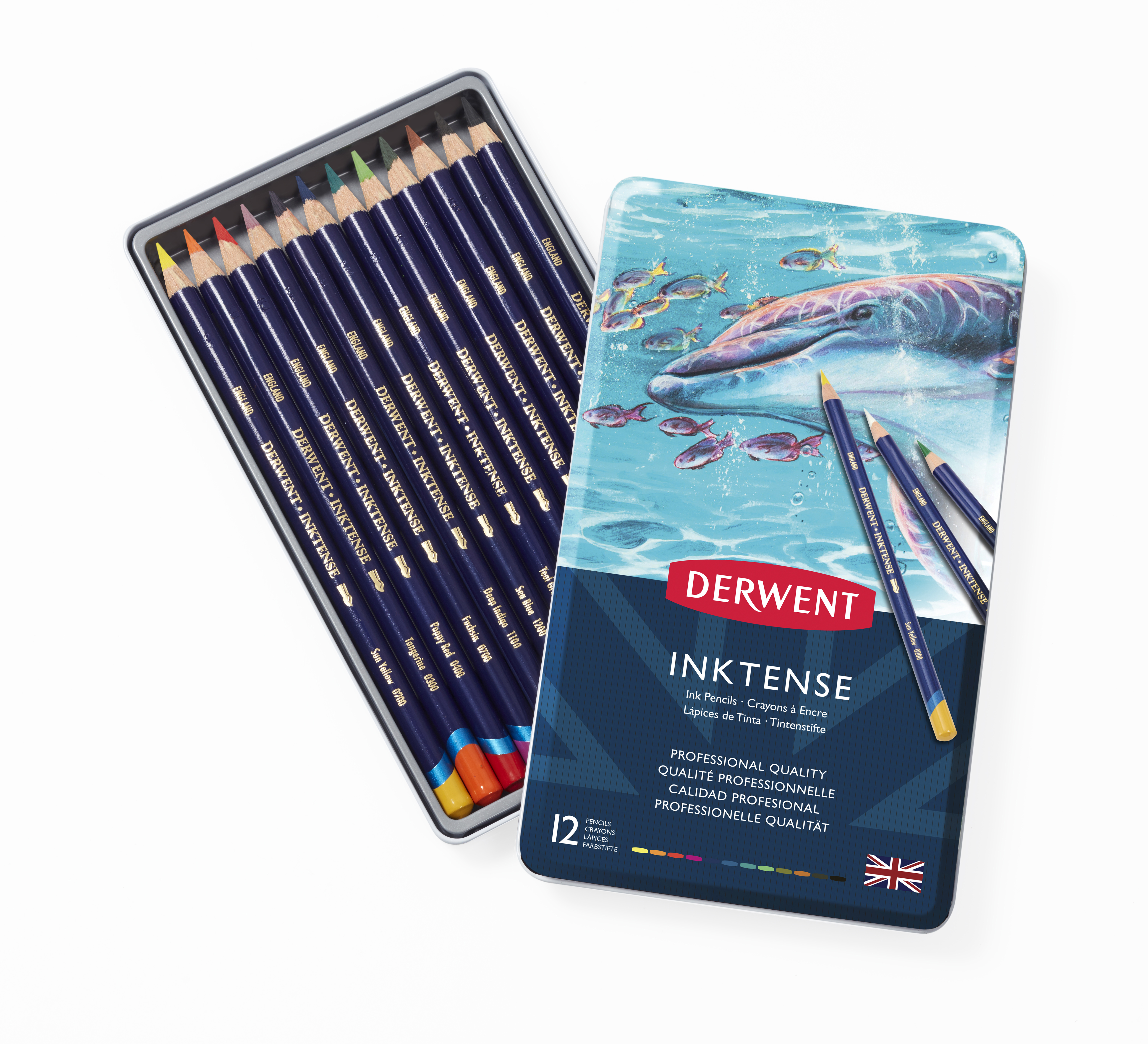 Derwent newest Inktense pencils